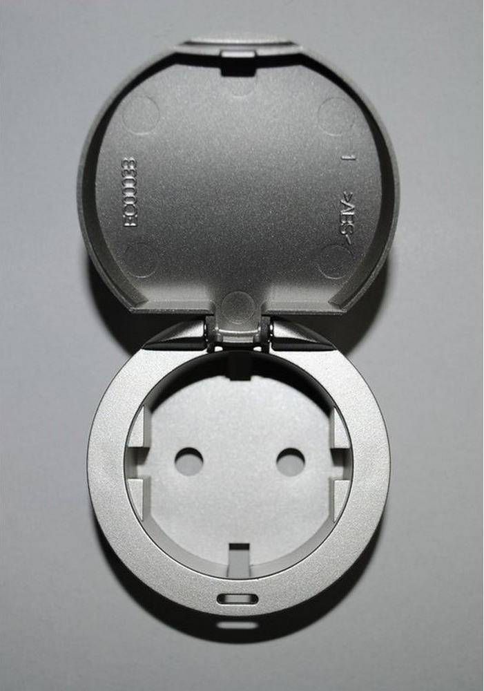 Лицев панел за контакт ШУКО с капак цвят титан Celiane Legrand /до изчерпване/