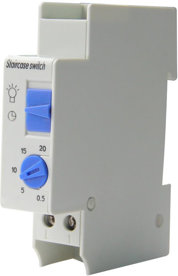 Стълбищен автомат, 1x 0.5m-20m, 1c/o 16A, 230Vac 1 модул GAO