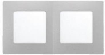 Рамка 2х цвят Алуминий Niloe Legrand