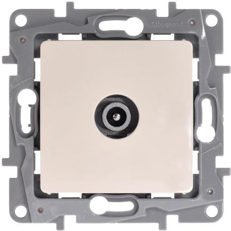 Розетка TV преходна 15dB без крачета цвят крем Niloe Legrand  /до изчерпване/