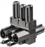 Конектор 1 вход / 2 изходa T GST18, Bachmann