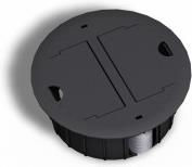 Подов громет Ф112мм черен Bachmann