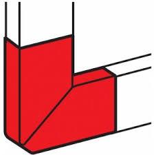 Плосък ъгъл за канал 65Х195мм DLP Legrand