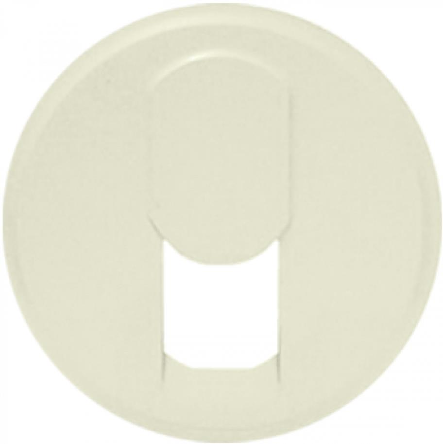 Лицев панел за RJ45 или RJ11 розетка цвят крем Celiane Legrand /до изчерпване/