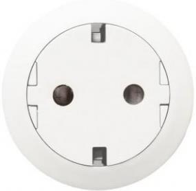 Плосък контакт механизъм и лицев панел за (само с носеща 80251) цвят крем Celiane Legrand /до изчерпване/