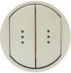 Лицев панел за сериен ключ с индикация цвят крем Celiane Legrand /до изчерпване/