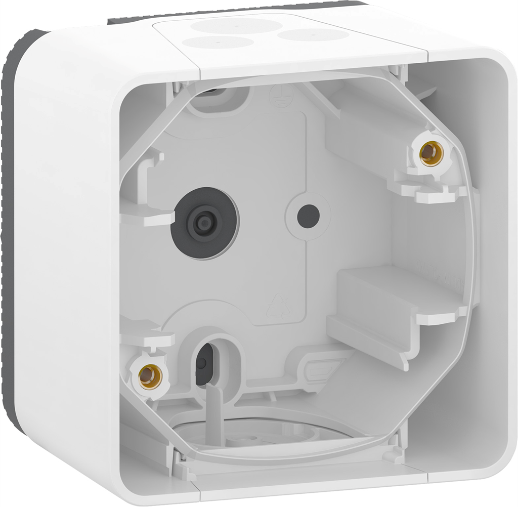 Конзола единична IP55 цвят Бял Mureva SE