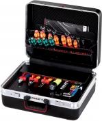 Куфар SILVER KingSize Roll с колела, 50 джоба за инструменти, станд. закл.,от X-ABS антиплъзгащ м-л Ш47хВ36хД19см PARAT