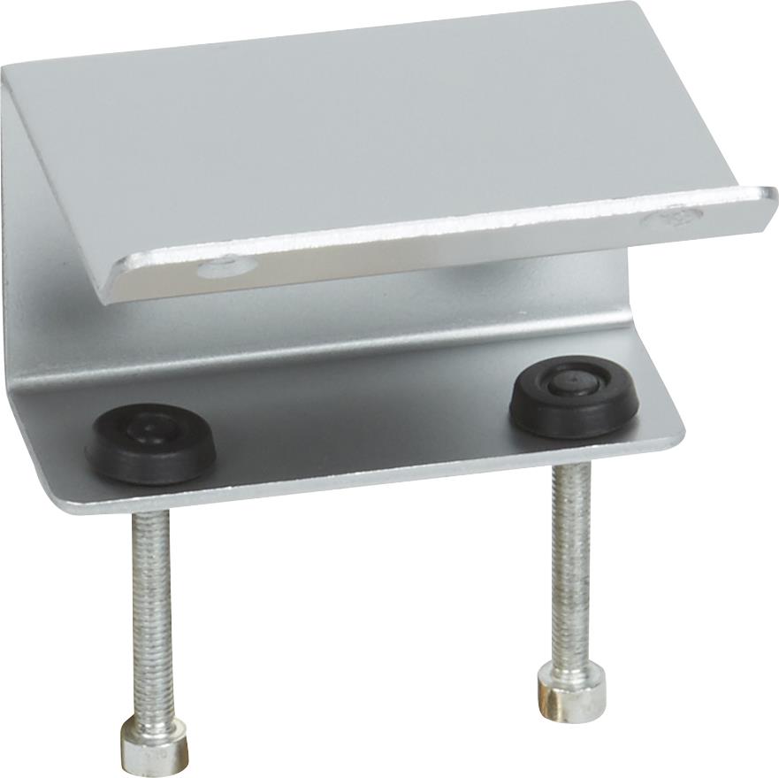 Скоба за закрепване към бюро на алуминиев офис модул Legrand