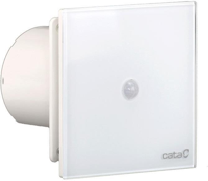 Вентилатор E-100PIR ф100мм, цвят Бял, 115м3/ч, 8W, 31dB CATA /до изчерпване/