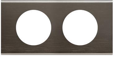 Рамка 2х цвят Тъмен никел Celiane Legrand /до изчерпване/