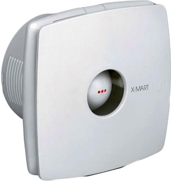 Вентилатор X-MART15 ф150мм, цвят Бял, 320м3/ч, 25W, 42dB комплект с клапа CATA