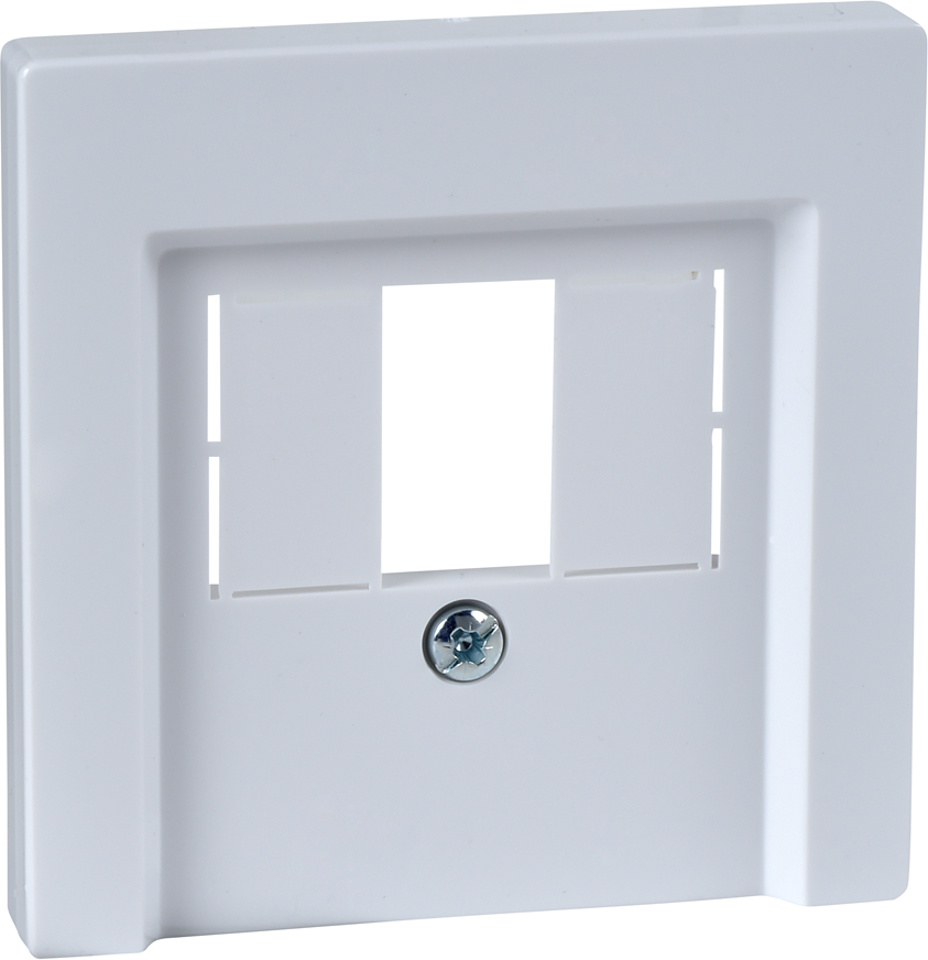 Лицев панел за розетки - HDMI VGA USB и тонколони (единични и двойни) цвят Активно бял System M Merten SE /до изчерпване/