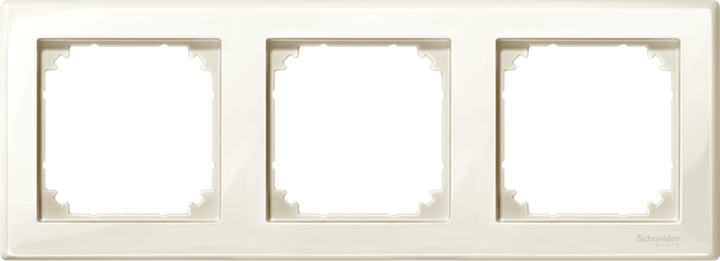 Рамка 3х цвят Крем хориз/верт. M-Smart System M Merten SE /до изчерпване/