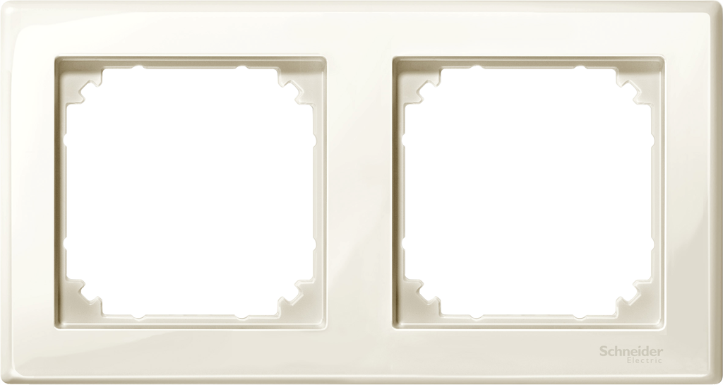 Рамка 2х цвят Крем хориз/верт. M-Smart System M Merten SE /до изчерпване/