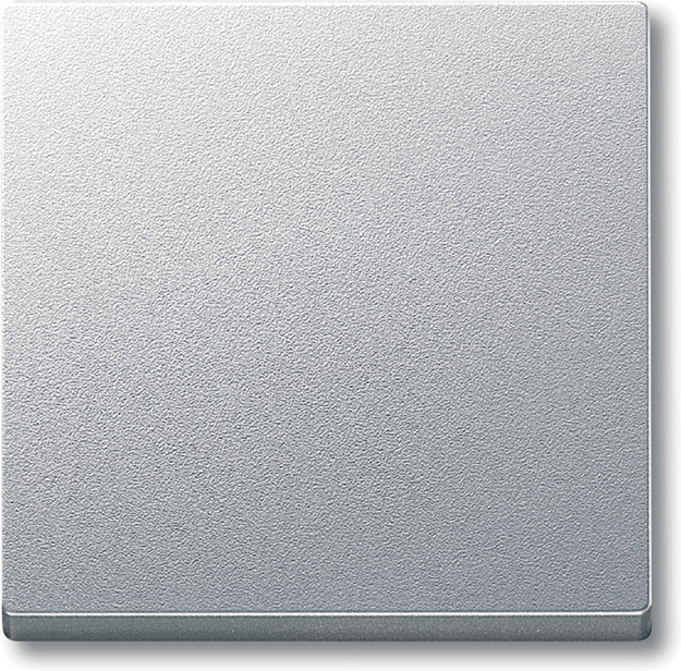 Лицев панел за ключ/бутон цвят Алуминий System M  Merten SE /до изчерпване/