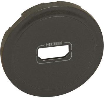 Лицев панел за HDMI розетка цвят графит Celiane Legrand /до изчерпване/