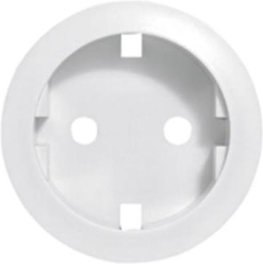 Лицев панел за контакт ШУКО без винт (за механизъм 67153) цвят бял Celiane Legrand /до изчерпване/