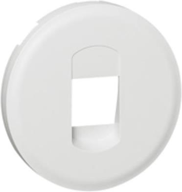 Лицев панел за тонколони единична цвят бял Celiane Legrand /до изчерпване/