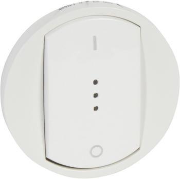 Лицев панел за двуполюсен ключ, с индикация, цвят бял Celiane Legrand /до изчерпване/