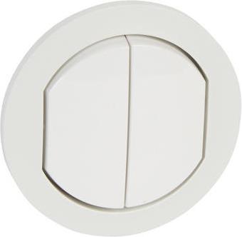 Лицев панел за сериен ключ IP44 цвят бял Celiane Legrand /до изчерпване/