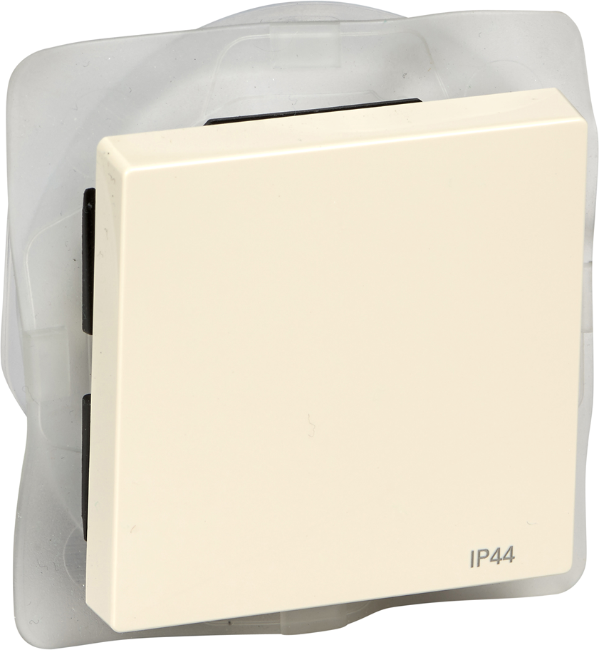 Лицев панел за ключ/бутон IP44 цвят Крем System M Merten SE /до изчерпване/