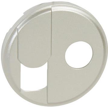 Лицев панел за RJ45+TV розетка цвят титан Celiane Legrand /до изчерпване/