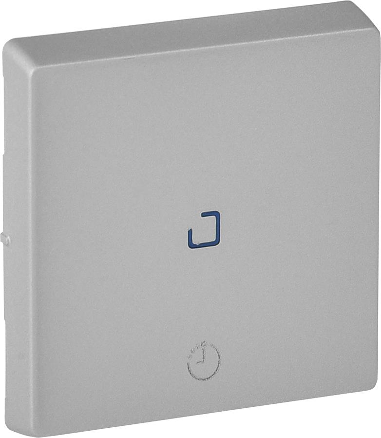 Лицев панел за ключ с таймер цвят алуминий Valena Life Legrand