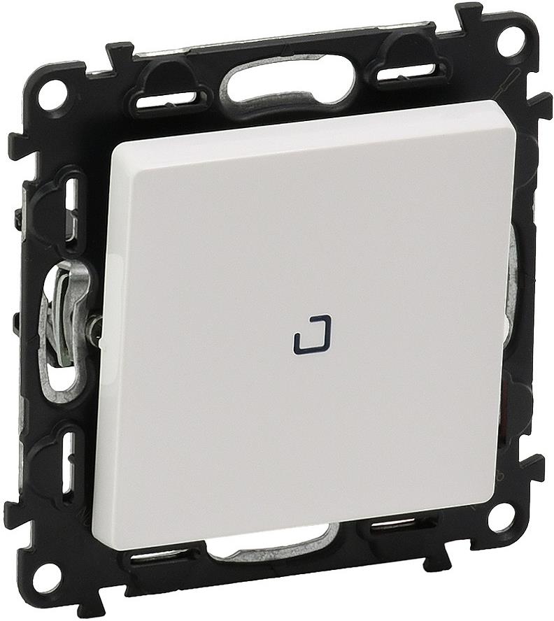 Бутон NO/NC с подсветка цвят бял Valena Life Legrand