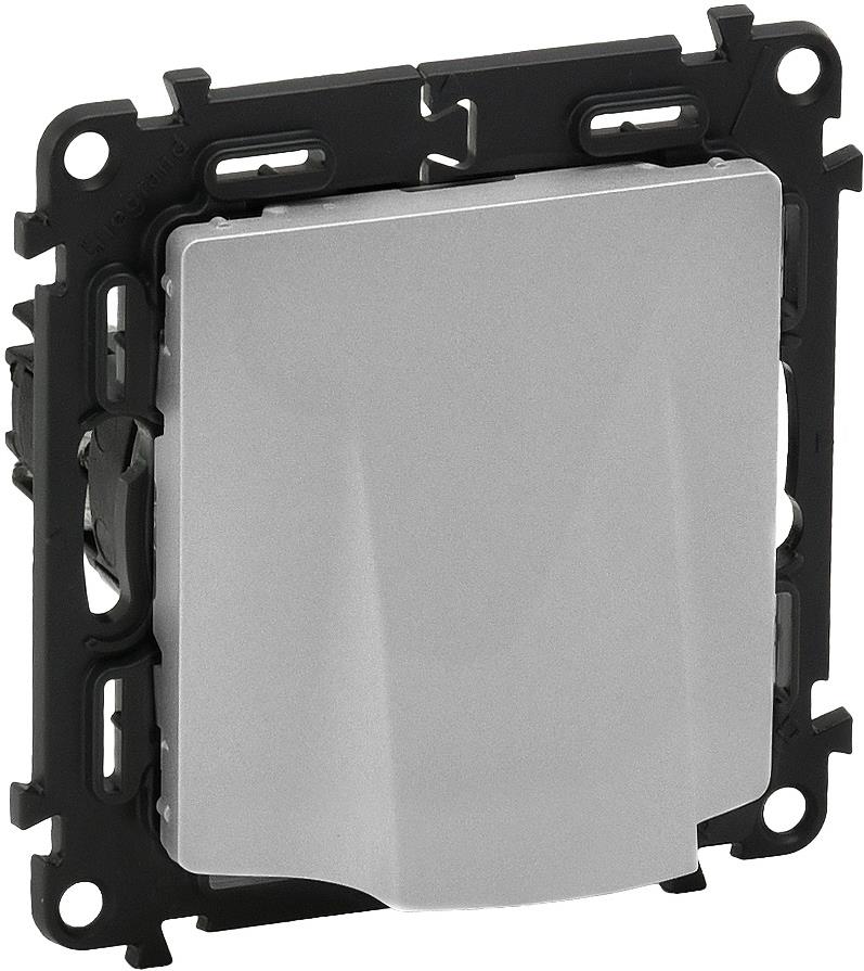 Твърда връзка с клема 5х2.5мм2 цвят алуминий Valena Life Legrand