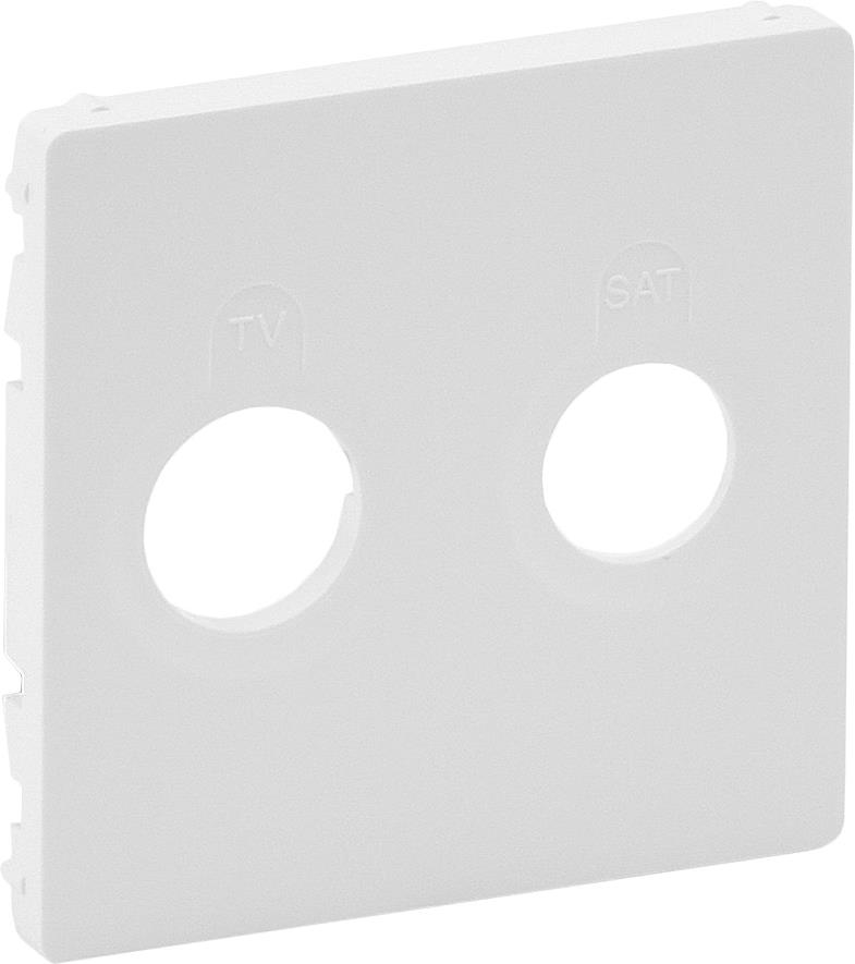 Лицев панел TV+SAT цвят бял Valena Life Legrand