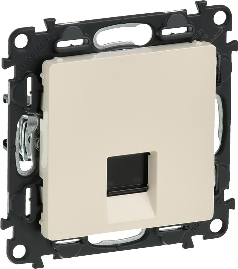 Розетка RJ45 cat.6 UTP цвят крем Valena Life Legrand