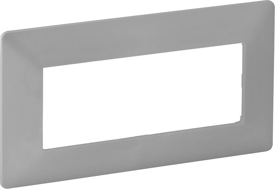 Рамка 5М без разделители цвят Алуминий Valena Life Legrand