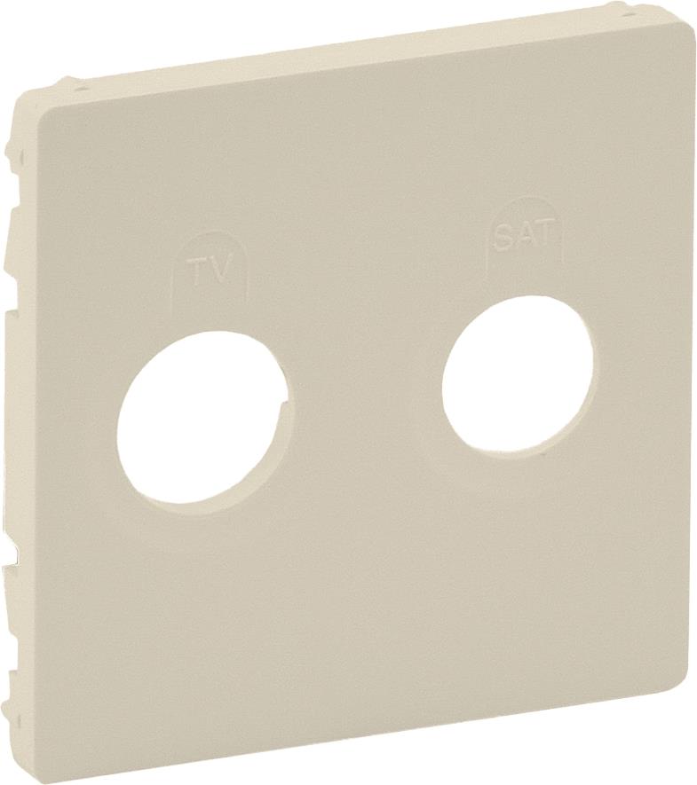 Лицев панел TV+SAT цвят крем Valena Life Legrand