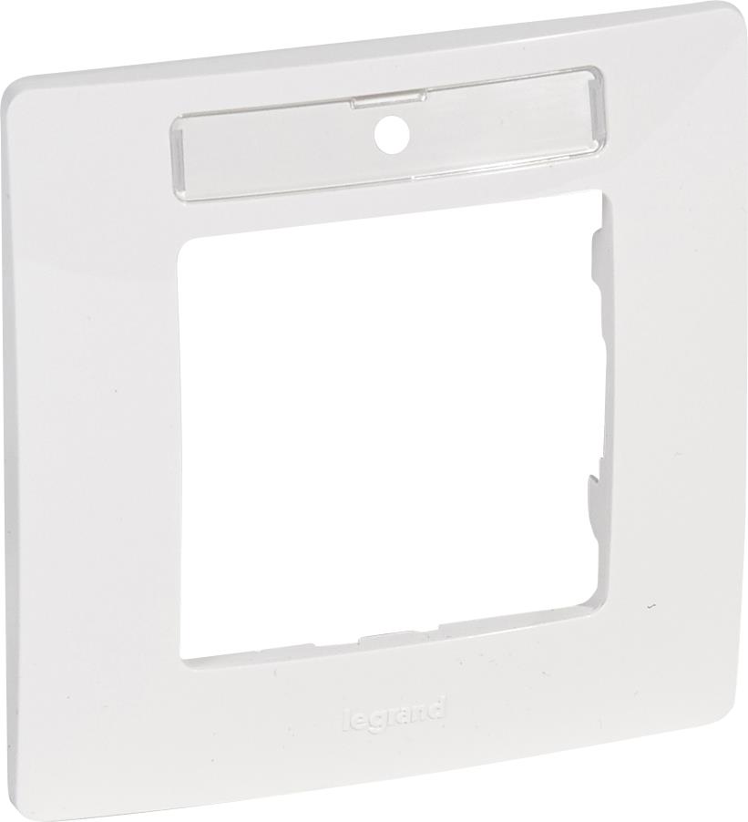 Рамка 1х с място за етикет цвят Бял Niloe Legrand