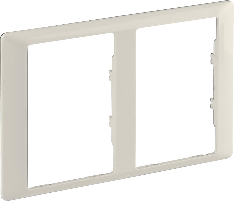 Рамка 2х двоен контакт цвят Крем Valena Life Legrand