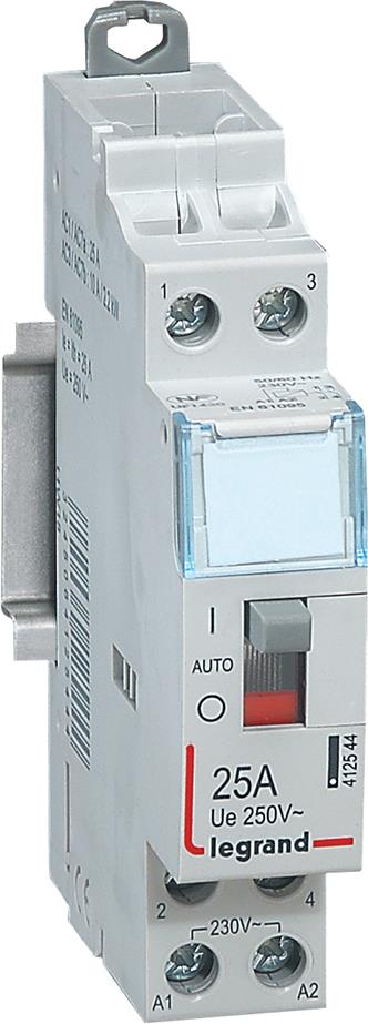 Модулен контактор с ръкохватка CX3, 25А 2NO 220V 1 модул Legrand