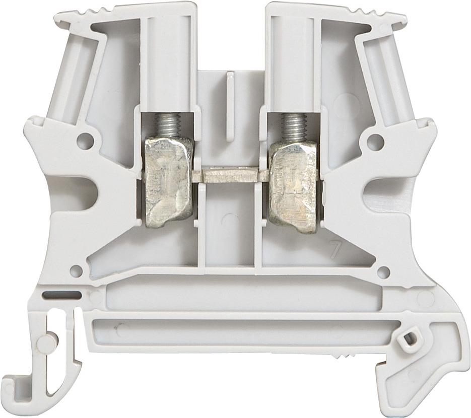 Редова клема СИВА винтова 6мм2 Viking 3 Legrand