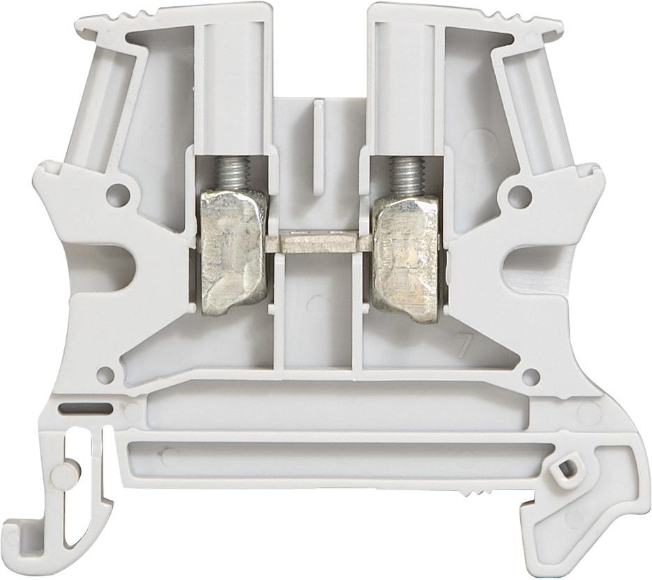 Редова клема СИВА винтова 4мм2 Viking 3 Legrand