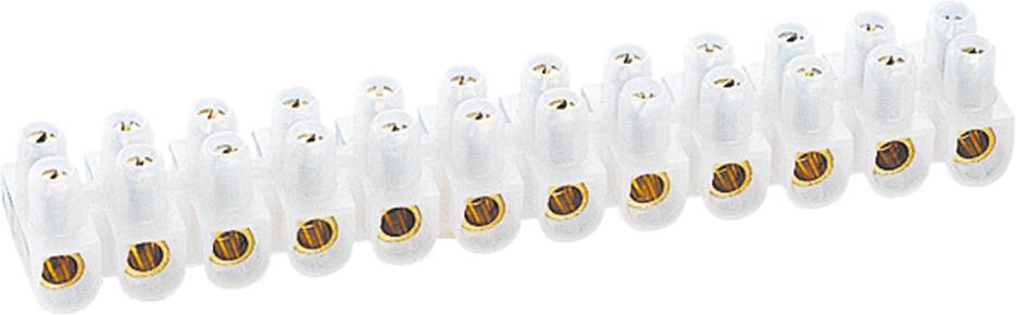 Лустер клема 10мм2 бяла 57A серия Nylbloc™ Legrand