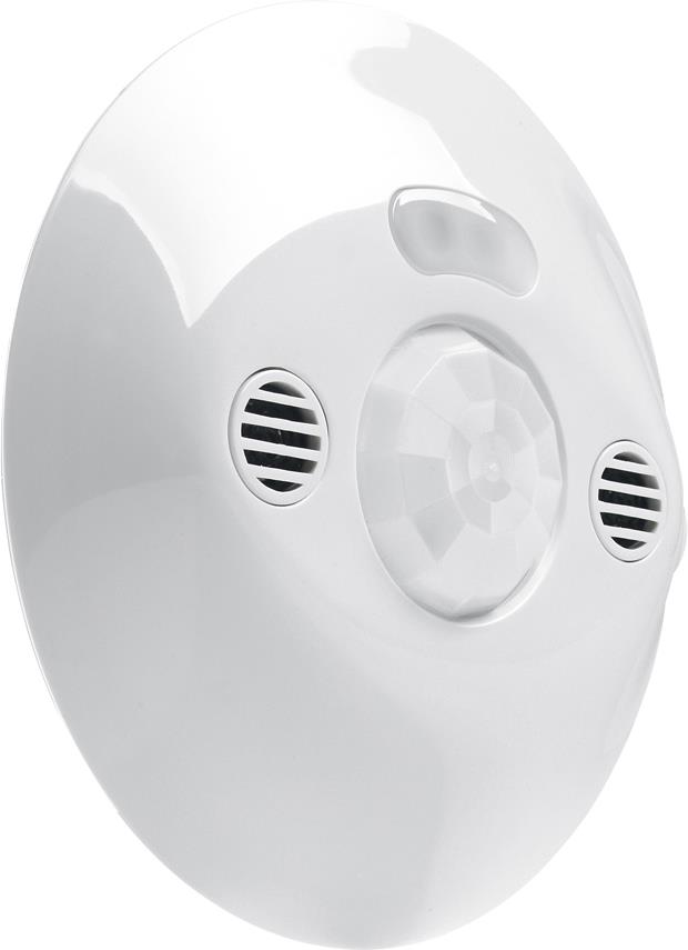 Датчик за присъствие PIR+US, за вграждане в таван, 360°, обхват D8m @ h=2.5m, IP20, Legrand /до изчерпване/