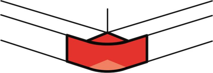 Външен ъгъл Al 90° 50х105мм DLP Legrand