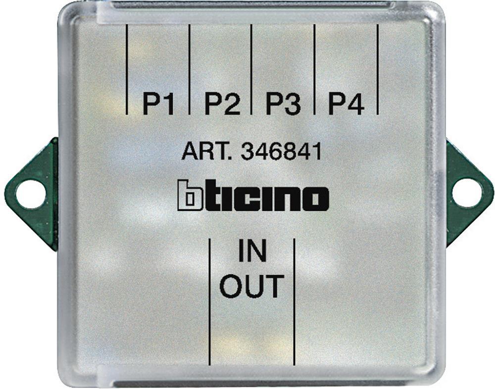 Етажен разпределител за 4 поста Bticino