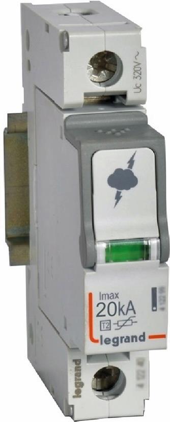 Катоден отводител тип 2 SPD 20kA 320V 1P Legrand