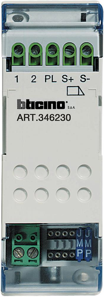 Интерфейс за управление на брава DIN монтаж Bticino