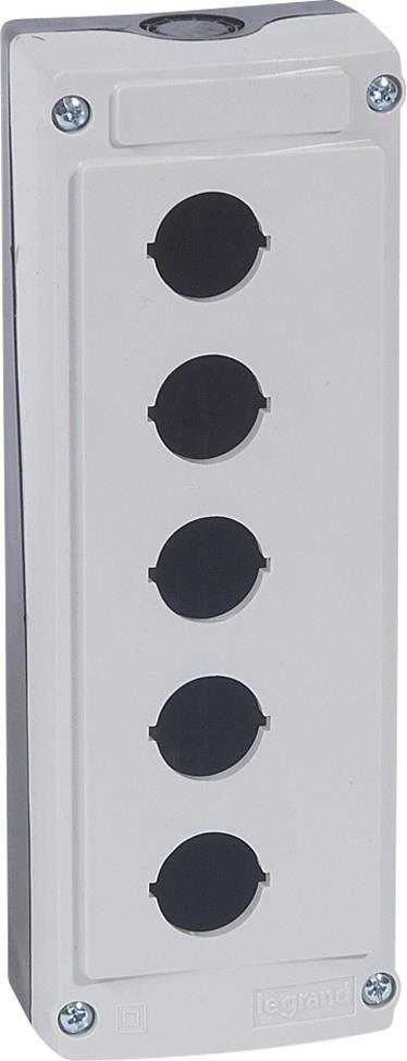 Команден пулт 5 отвора сив Legrand