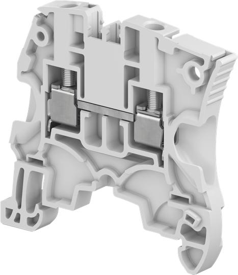 Редова клема СИВА 4мм2 ZS4 серия SNK ABB
