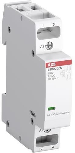 Модулен контактор ESB 20A 2NO 230ac/dc 1 мод. ABB