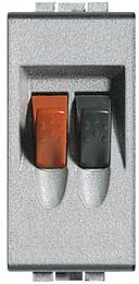 Розетка за тонколони 1 мод. цвят Алуминий LL Bticino