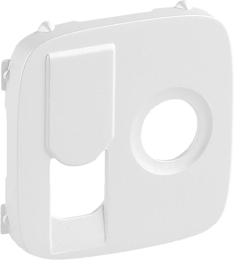 Лицев панел за TV+RJ45 розетка цвят Перла Valena Allure Legrand